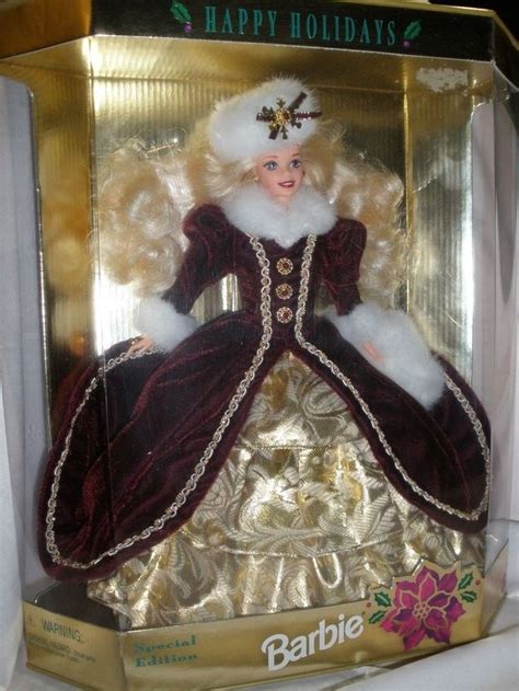 Happy Holidays Special Edition 1996 Barbie Doll For Sale Online Ebay Happy Holidays Barbie