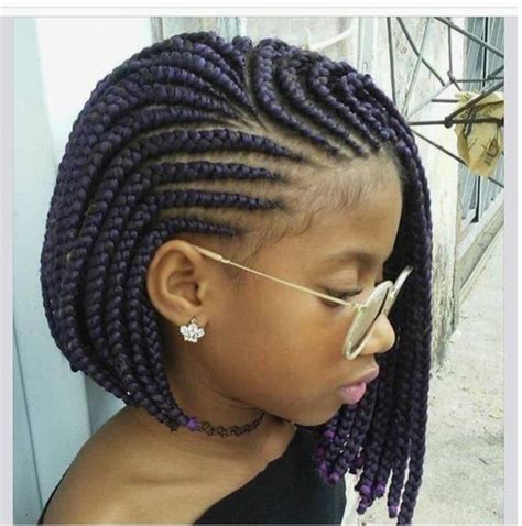 A cornrow braid is a type of plait that is woven flat to the scalp in straight rows and has a raised appearance weave helps to create the signature thin to thick appearance of ghana braids. 47 of the Most Inspired Cornrow Hairstyles for 2020