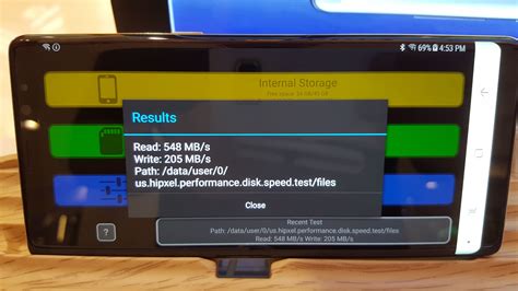 ผลการทดสอบความเร็วในการอ่านเขียนบน Samsung Galaxy Note8 และมือถือรุ่นต่างๆ (Storage Speed) - Pantip