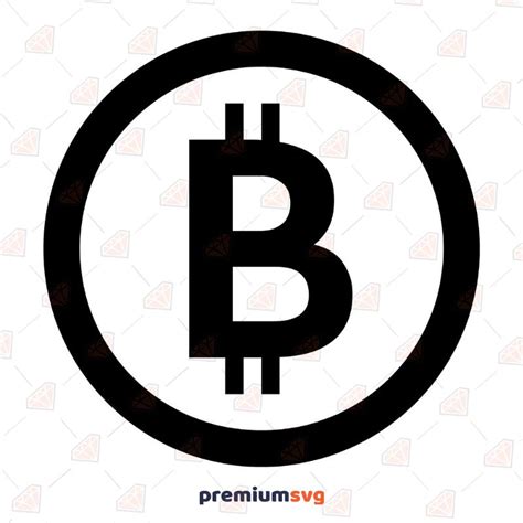Bitcoin Logo Svg Files Premiumsvg