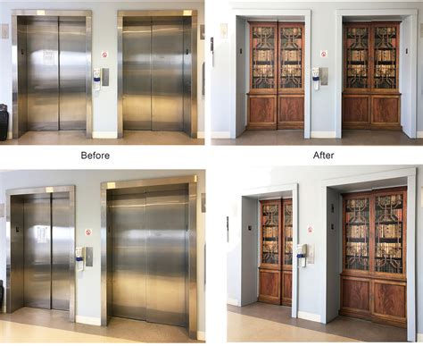 Exit Diversion Elevator Door Disguises For Alzheimer Or Memory Care