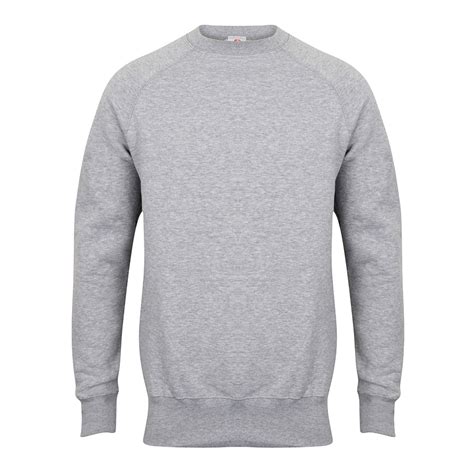 Plain Crew Neck Sweatshirt For Men Fabrica Fashion