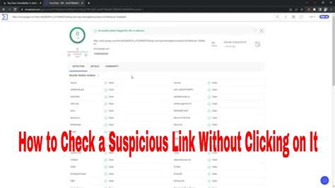 How To Check A Suspicious Link Without Clicking On It Scan Virus