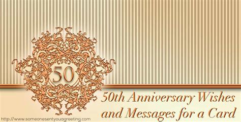 50th Anniversary Wishes And Quotes Someone Sent You A Greeting