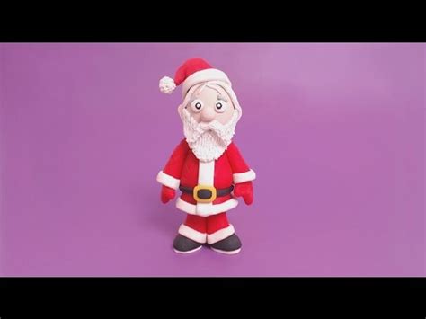 Santa Claus How To Make A Clay Santa