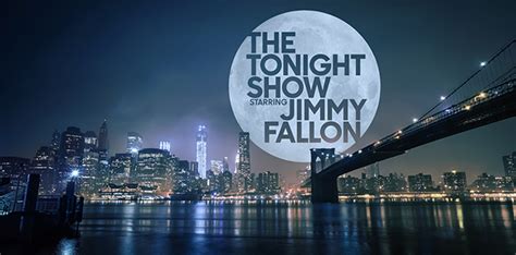 The Tonight Show Starring Jimmy Fallon Nbc Fonts In Use