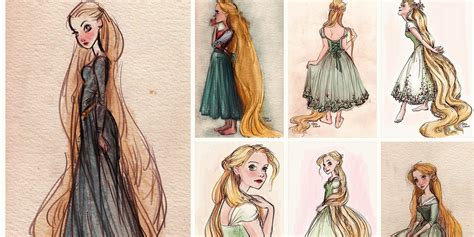 Disney 10 Official Concept Art Pictures Of Tangled You Have To See
