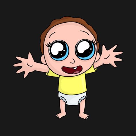 Morty Smith Cute Baby Baby Morty Smith T Shirt Teepublic