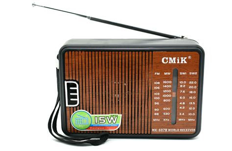 RADIO PORTATIL CMIK MK-607B AM/FM - 24 Informática