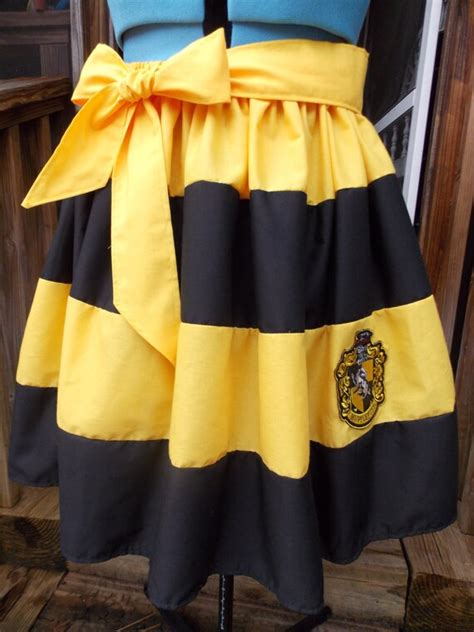 Items Similar To Hufflepuff Harry Potter Inspired Skirt On Etsy