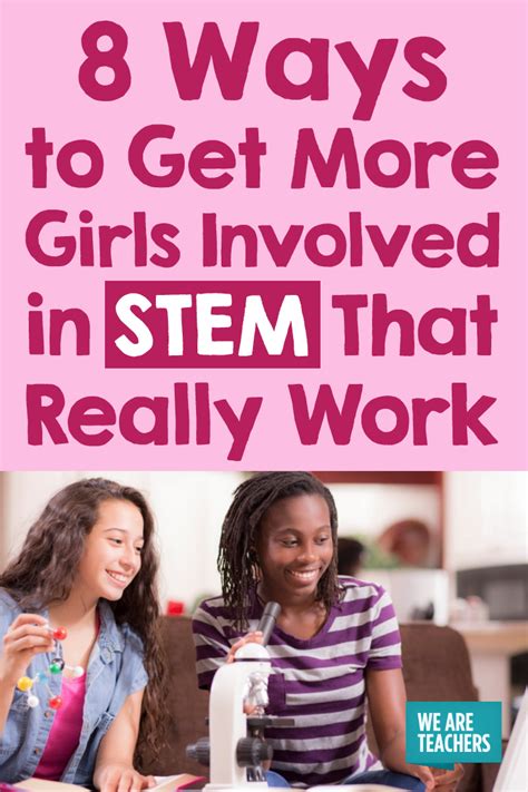 Learn How To Get More Girls In Stem With These Ideas Stem Girls