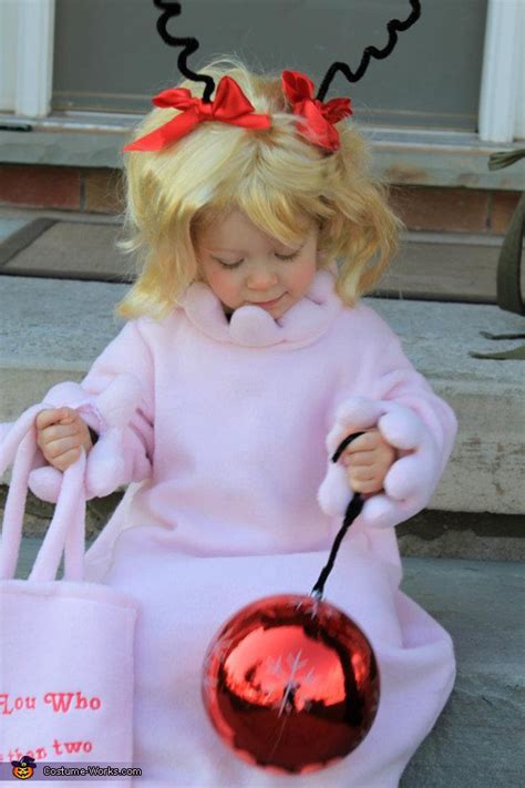 Dr Seuss Cindy Lou Who Character Costume For Girls Photo 23