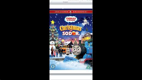 Thomas And Friends Christmas On Sodor Dvd Review Youtube