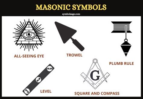 The Best Known Symbols Of Freemasonry Are The All Seeing Eye Trowel