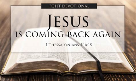 Jesus Is Coming Back Again Full Gospel Holy Temple