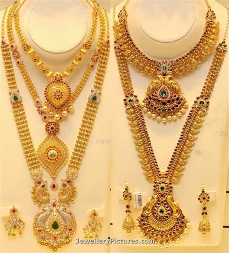 Checkout Joyalukkas Gold Designs Collection Featuring Haram Designs In