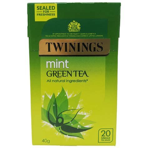 Twinings Mint Green Tea 20 Bags Blightys British Store