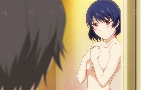チラシの裏でゲーム鈍報 アニメドメスティックな彼女2話で女の子と一緒にお風呂に入るえっちな裸シーン