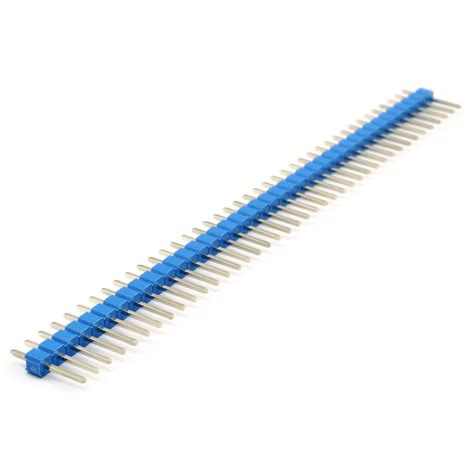 Header Male 40 Pins Blue Pack Of 4 Artekit Labs