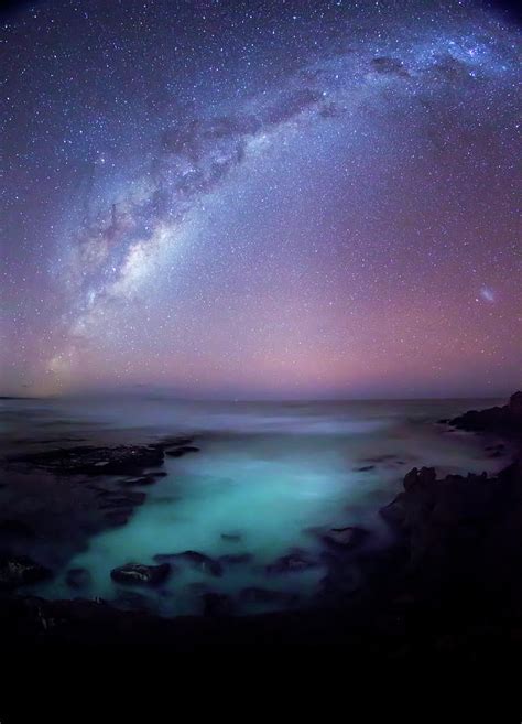 Milky Way Over Southern Ocean By John White Photos