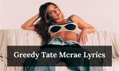 Greedy Tate Mcrae Lyrics