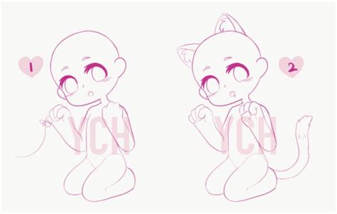 Draw Your Character On A Chibi Base Ych Your Character