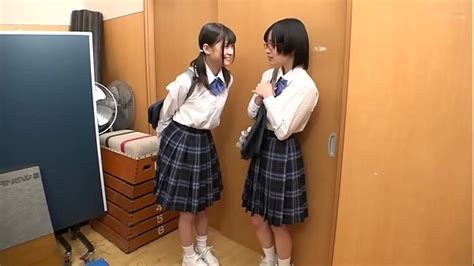 Tiny Young Japanese Lesbian Strap On Fucked And Manhandled By Class Mate