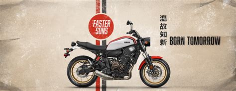 Yamaha says the idea behind the xsr700 was to design a motorcycle to answer consumer demand for a classically styled machine with performance that meets today's core components—engine, frame, and suspension—are identical, with only sport heritage cosmetics distinguishing the two models. 2020 Yamaha XSR700 Sport Heritage Motorcycle - Model Home