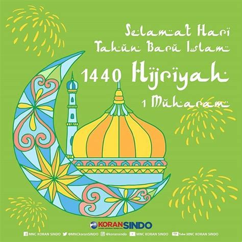 Sumber gambar, syifa yulinnas/antara foto. Selamat Tahun Baru Islam 1440 Hijriah. Mari menjadi ...