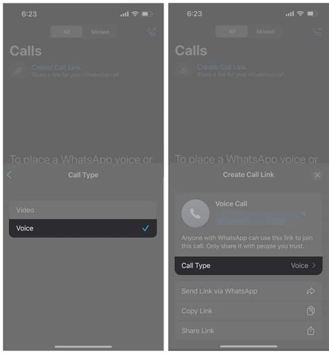 How To Create Whatsapp Call Link On Iphone Or Android Igeeksblog