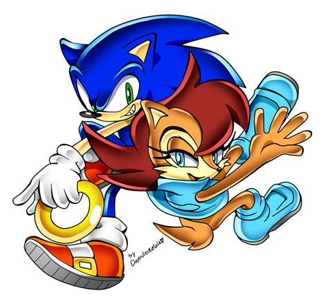 sonic and sally adventure by drawloverlala on deviantart sonic sonic satam sonic and shadow