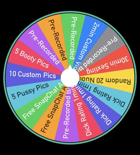 Doing The Spin The Wheel Game On My Vip Or Free Onlyfans Link Is In My