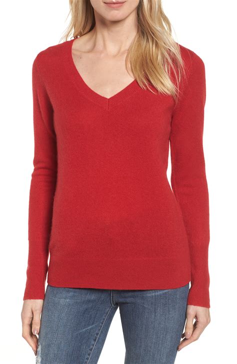 Red Sweater Long Baggage Clothing