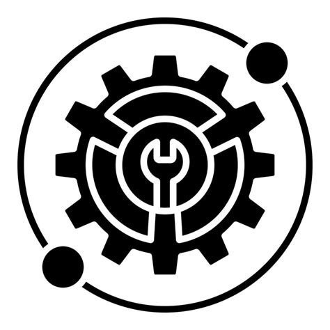 Technical Support Glyph Icon 9031590 Vector Art At Vecteezy