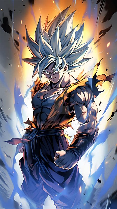 Premium Goku Ultra Instinct Super Saiyan By Blackonrog On Deviantart