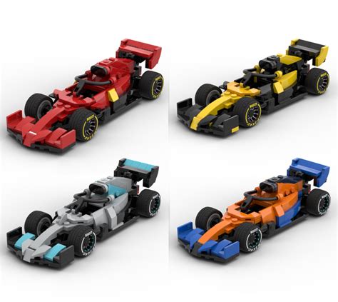 Lego Moc 2020 F1 Car Bundle By Sebigwon Rebrickable Build With Lego