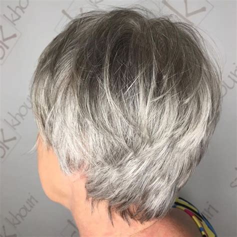 65 Gorgeous Gray Hair Styles Hairstyles For Seniors Older Women Hairstyles Short Grey Hair