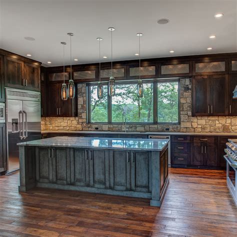 The open design connects the. Popular Kitchen Layouts & Designs | Monogram Kitchen ...