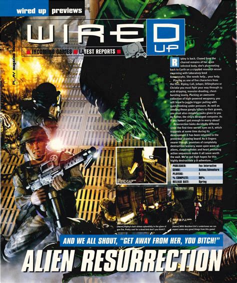 Alien Resurrection Playstation Games That Werent