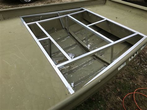 Jon Boat Deck Build 001