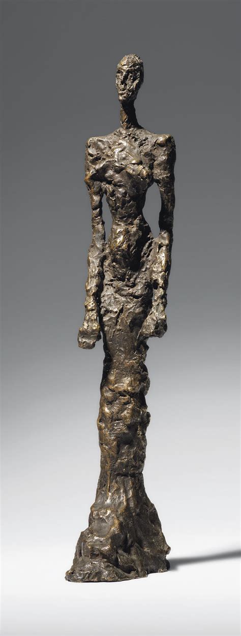 Alberto Giacometti 1901 1966 Femme Debout Christies