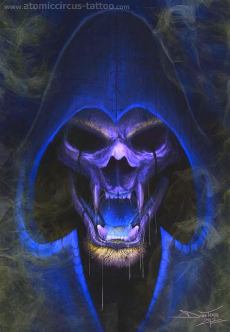 Pin By Donny Collis On Reaper Grim Reaper Art Creepy Images Skull Art