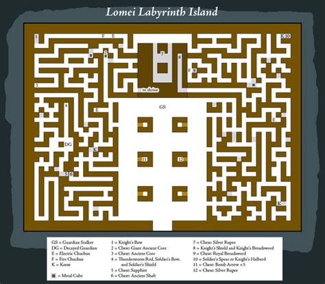 Lomei Labyrinth Island Zelda Dungeon Wiki A The Legend Of Zelda Wiki