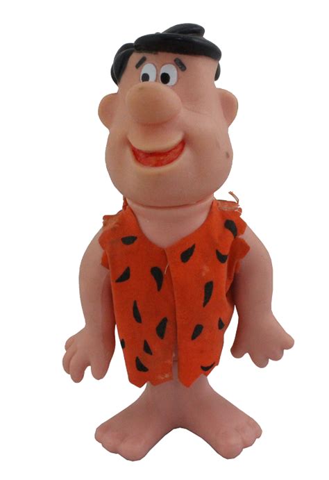 Vintage Fred Flintstone 1970 Figure Made By Dakin Hanna Barbera