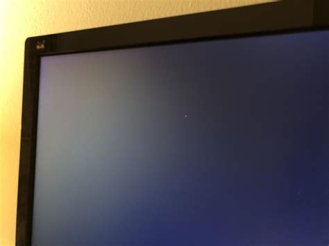 Brand New Monitor Has A Random Red Pixel What Should I Do If Theres