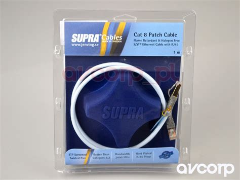 Accordingly these cat 8 cables are geenrally more. Supra CAT 8 Network Patch Cable - Ethernet/LAN cable