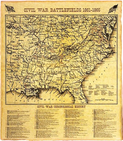 Denix Civil War Battlefield Map Free Shipping Over 49