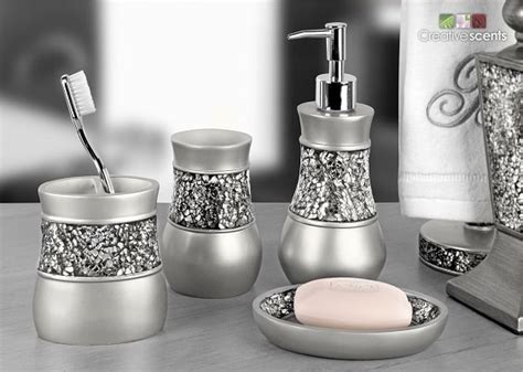 15 Amazons Best Silver Bathroom Accessories Set To Buy Now