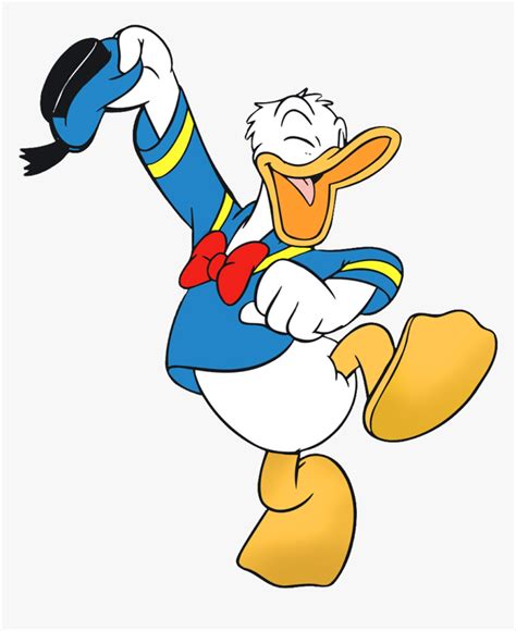 Donald Duck Happy Walt Disney Characters Png Transparent Png
