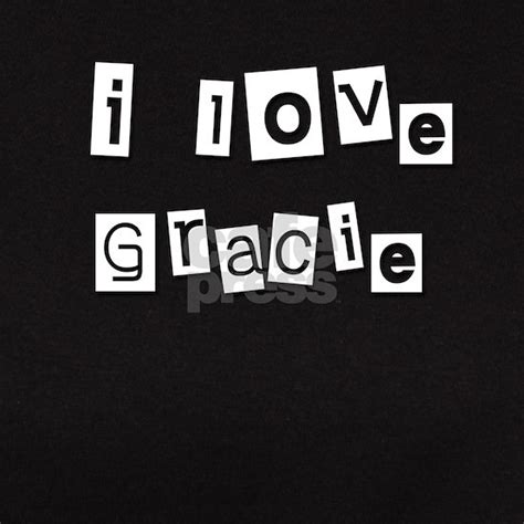 I Love Gracie Womens Classic T Shirt I Love Gracie Womens Dark T